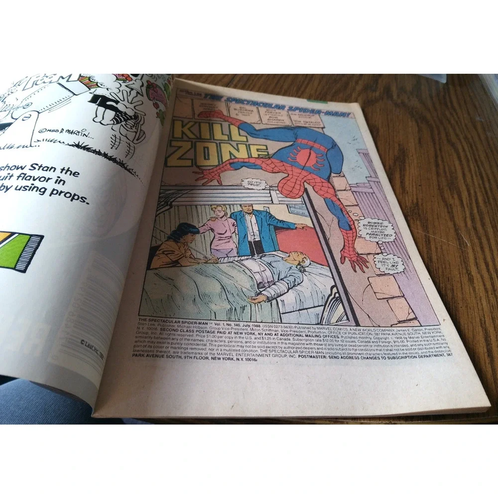 The Spectacular Spider-Man #140 July 1988 Marvel Comics
